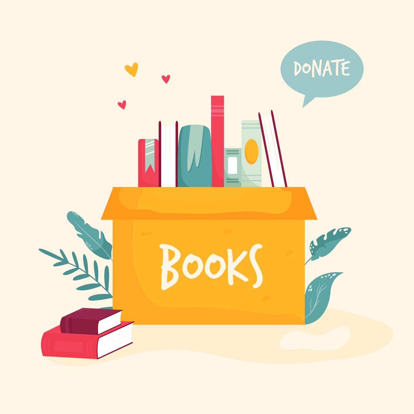 Donate books